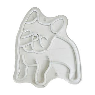 霓虹灯字母灯LED装饰灯外贸霓虹灯轮廓灯亚克力斗牛犬霓虹灯