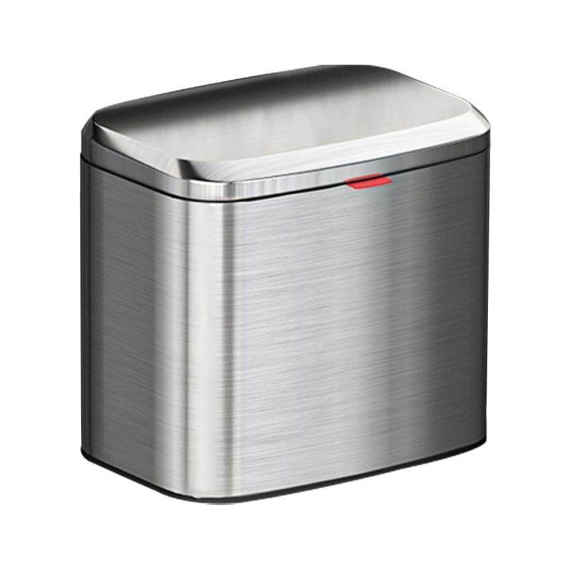 厨房壁挂式垃圾桶不锈钢挂式带盖家用厕所卫生间大号滑盖翻盖悬挂