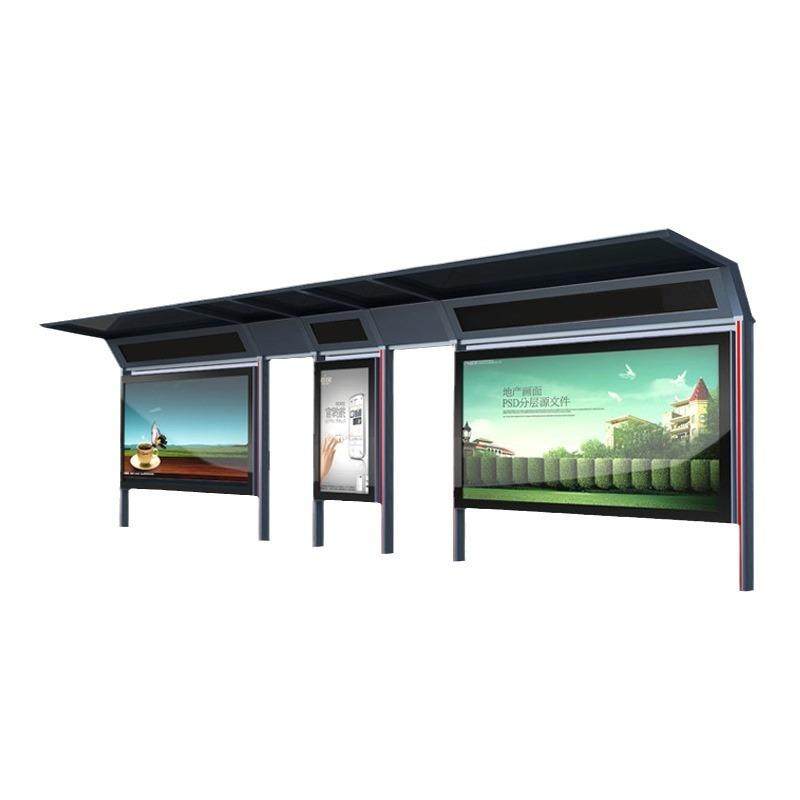 厂家直销公交仿古站台太阳能滚动广告灯箱简易智能站牌候车亭,商业/办公家具,灯箱,淘宝优惠券,粉丝福利购,淘宝优惠卷