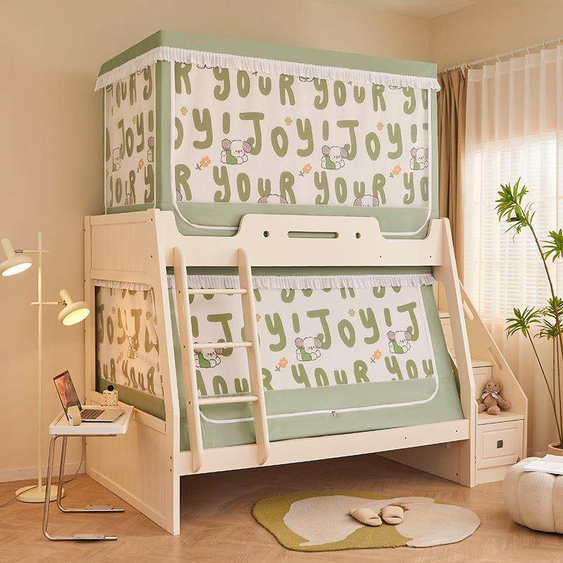 子母床蚊帐家用1.2上下铺梯形高低床1.5米儿童双层床床幔2米加长,床上用品,蚊帐,淘宝优惠券,粉丝福利购,淘宝优惠卷