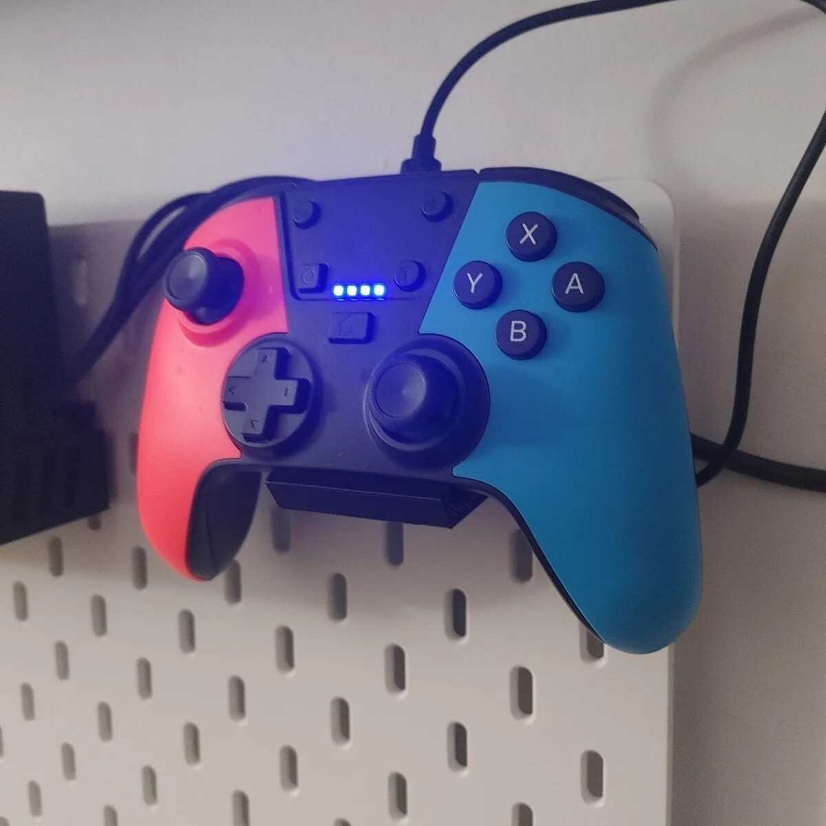 适用宜家SKADIS 斯考迪斯 宜家洞洞板配件 switch pro ns手柄支架