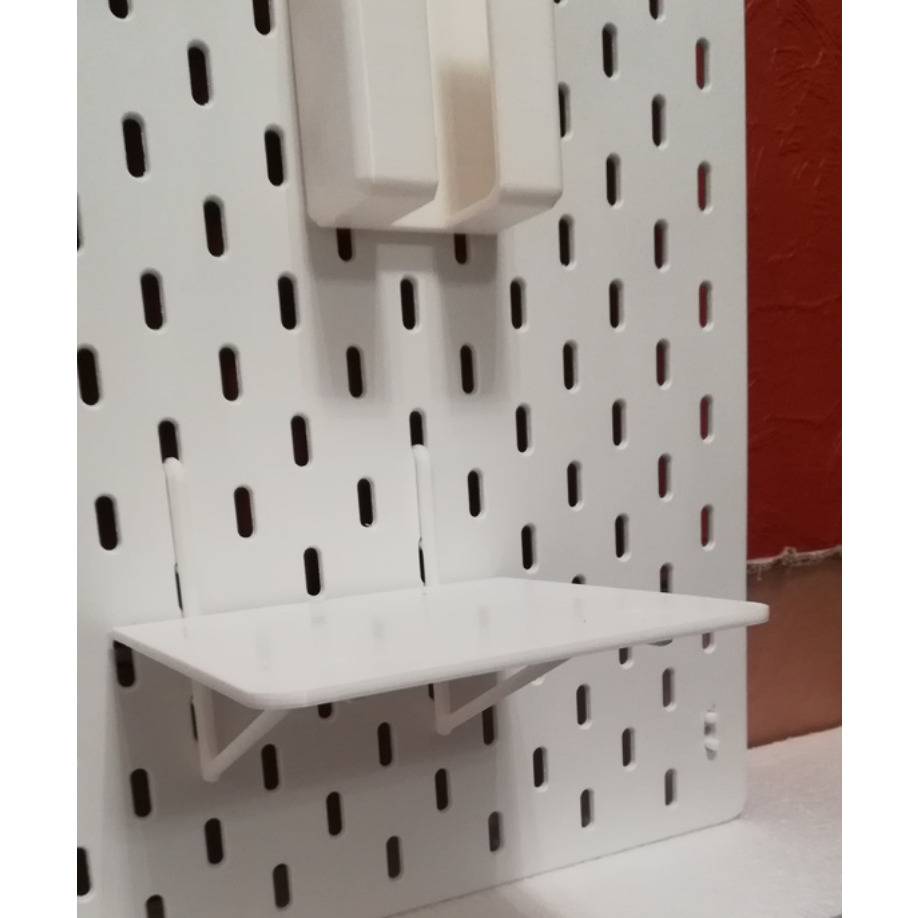 宜家SKADIS 斯考迪斯 宜家洞洞板配件 搁板平板平台支架