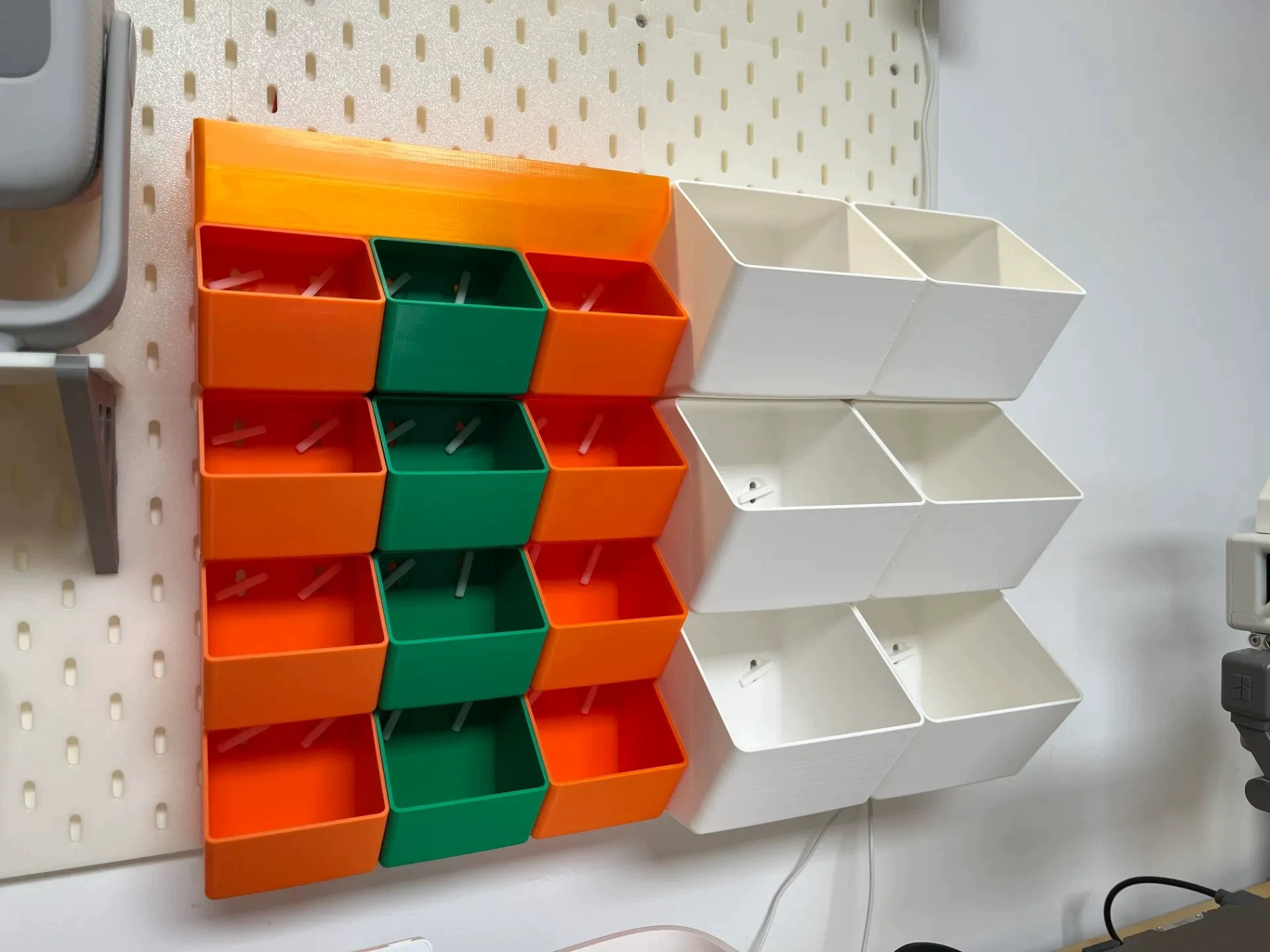 适用宜家SKADIS 宜家洞洞板配件 收纳盒