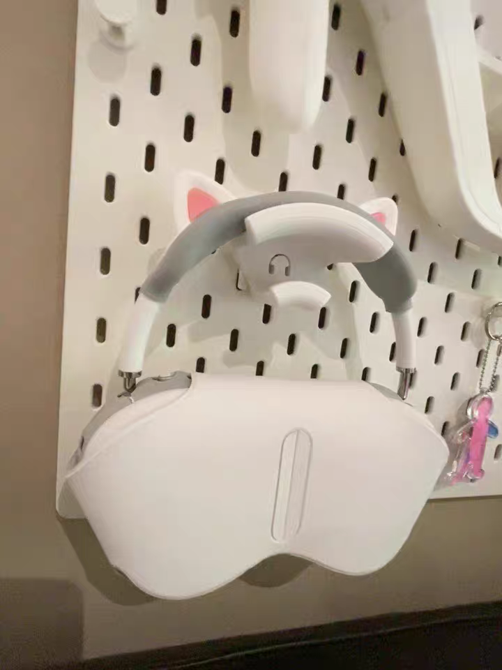 适用五金少女圆孔宜家洞洞板免打孔通用耳机支架,收纳整理,收纳洞洞板,淘宝优惠券,粉丝福利购,淘宝优惠卷