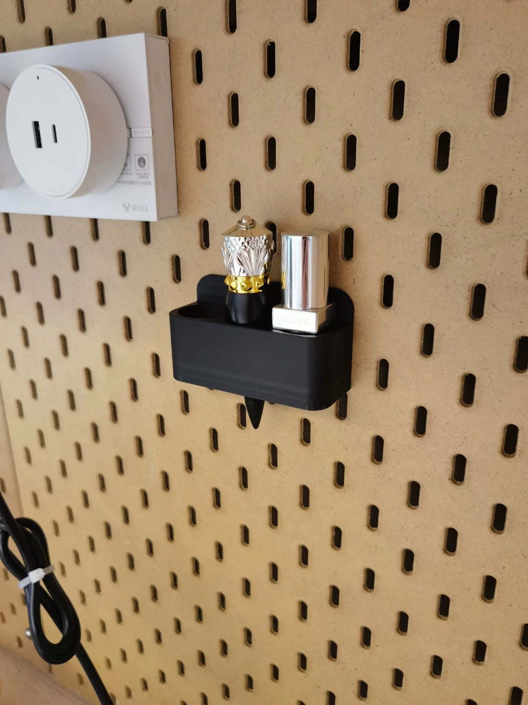 适用宜家SKADIS斯考迪斯 宜家洞洞板配件 口红架