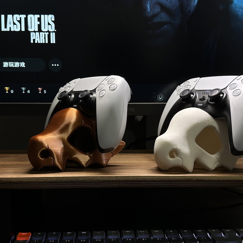 手柄支架ps游戏机xbox挂架收纳架switch宝可梦动漫手办桌面摆件