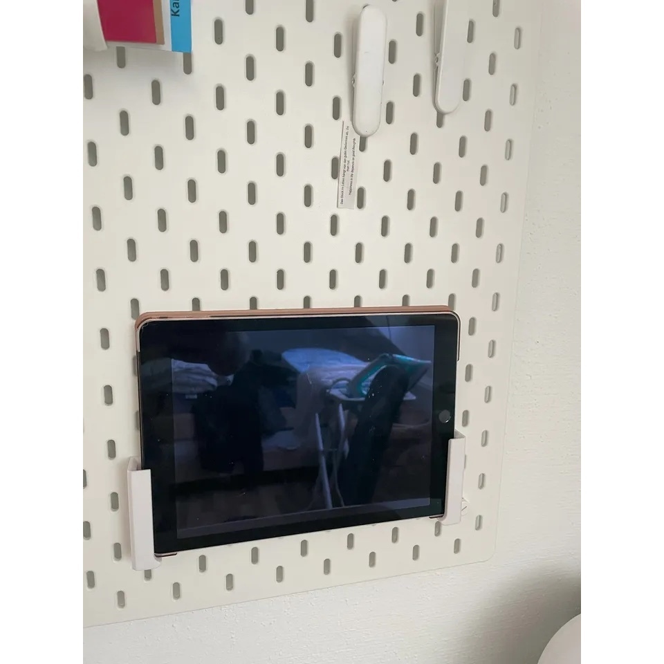 宜家SKADIS 斯考迪斯 宜家洞洞板配件  ipad支架可调节适应宽度