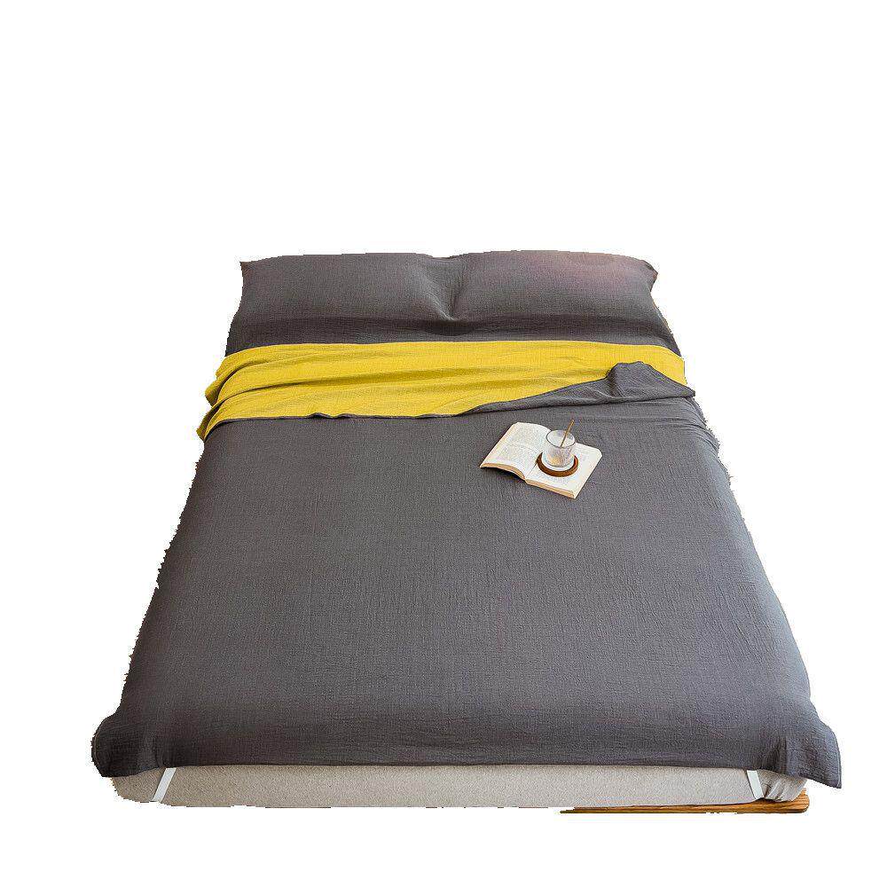 纯棉双层纱酒店一体式隔脏睡袋出差旅行专用全棉床单被套罩便携式