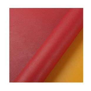 现货1.8mm纳帕纹pvc皮革双面人造革箱包加热桌垫鼠标垫餐垫革