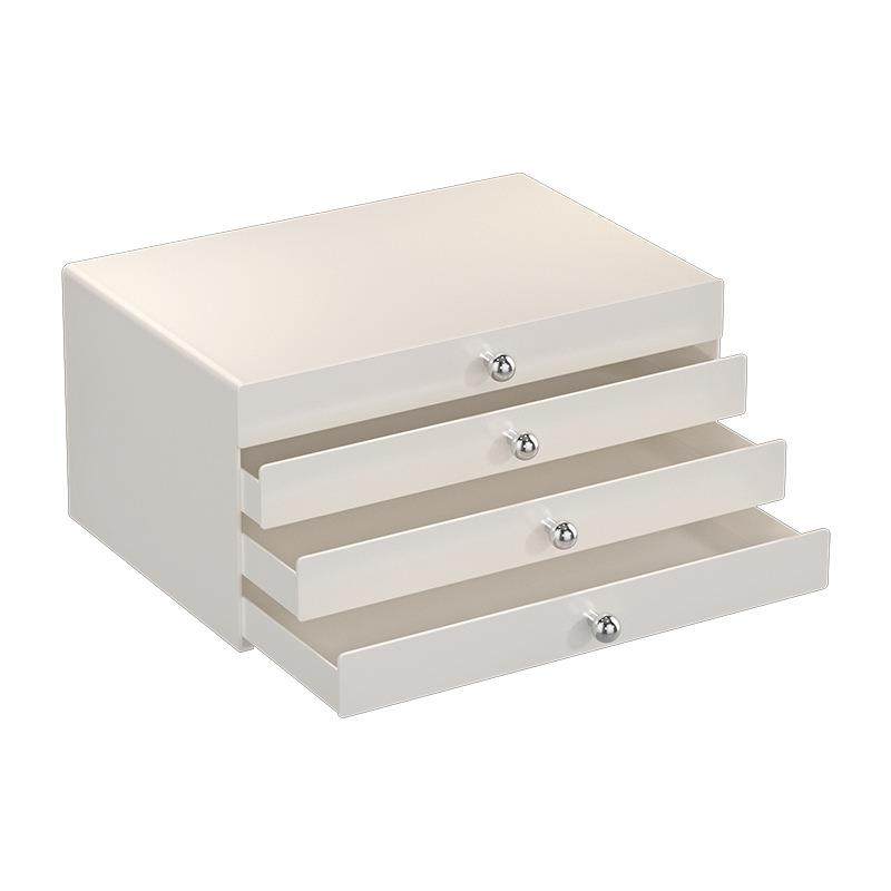 化妆品收纳盒高级感桌面护肤防尘家用大容量分格梳妆台首饰置物架,收纳整理,化妆刷收纳盒/桶,淘宝优惠券,粉丝福利购,淘宝优惠卷