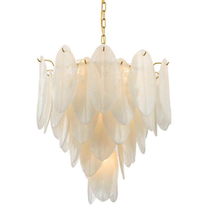 美式后led水晶吊灯现代设计卧室圆形餐厅酒店别墅玻璃灯轻奢风,家装灯饰光源,智能吊灯,淘宝优惠券,粉丝福利购,淘宝优惠卷