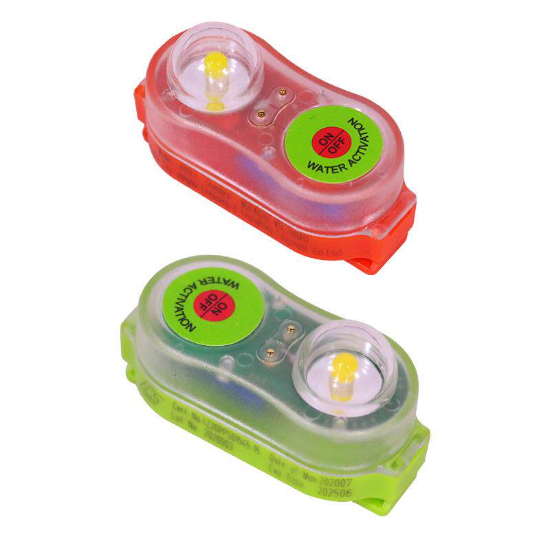 厂家直供新型救生衣灯水上救援信号灯水域防汛服背心马甲警示灯