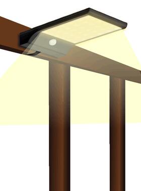 阳台家用户外别墅庭院路灯围墙照明感应壁灯防水绑带