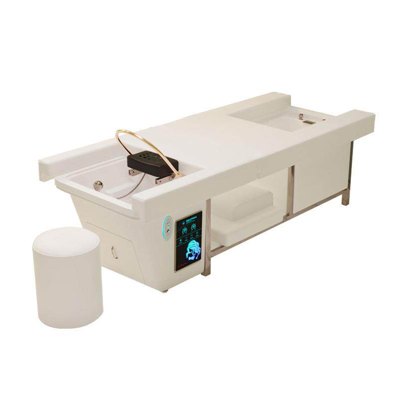 电动升降洗头床按摩推拿床Spa美容院头疗足浴一体床水循环熏蒸