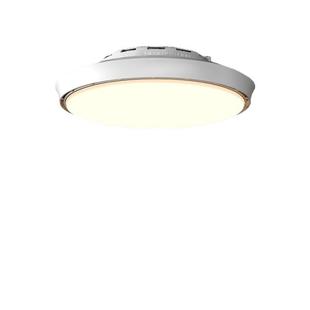 无叶风扇灯卧室灯主卧2025新款隐形电扇吊扇儿童房间静音吸顶灯具