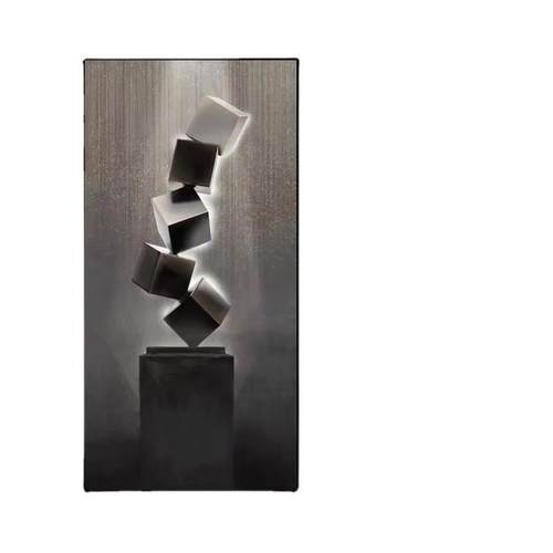 黑色极简幽灵门无轨道带阻尼多层实木免漆门推拉隐形门烤漆门悬浮