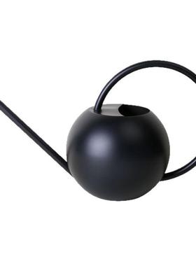 长嘴喷壶不锈钢浇花壶黑色白色复古欧式手提多肉绿植盆栽洒水器