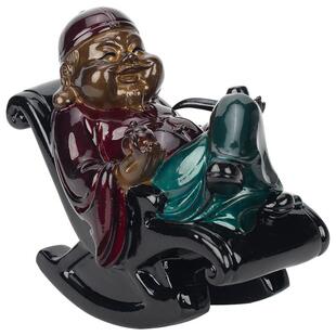 变色茶宠摇椅茶叶地主老财玩趣味摆件茶具配件创意厂家