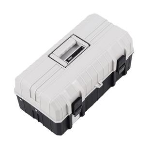 加厚大号三层折叠手提工具箱塑料多功能工具盒渔具五金零件收纳箱