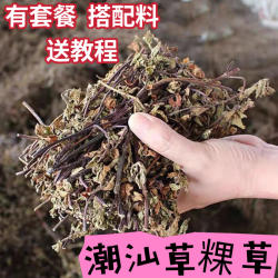 烧仙草潮汕草粿草仙草干纯叶仙草叶凉粉草仙草冻黑凉粉客家仙人草