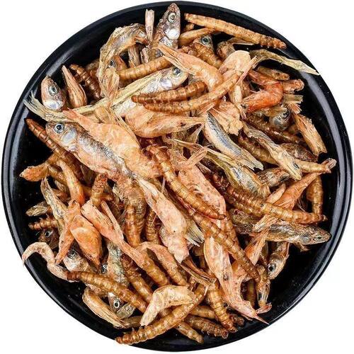 仓鼠零食面包虫干小鱼干小虾干三合一龟粮粮营养粮食金丝熊花枝鼠