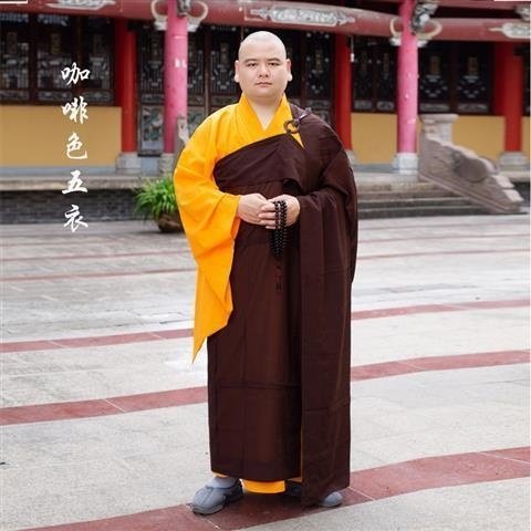 新了尘牌僧服袈裟法师主法金边祖衣僧衣缦衣五衣七衣九衣搭衣和尚