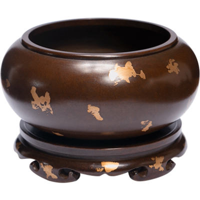 金全福铜炉苏工名家手工仿古作品