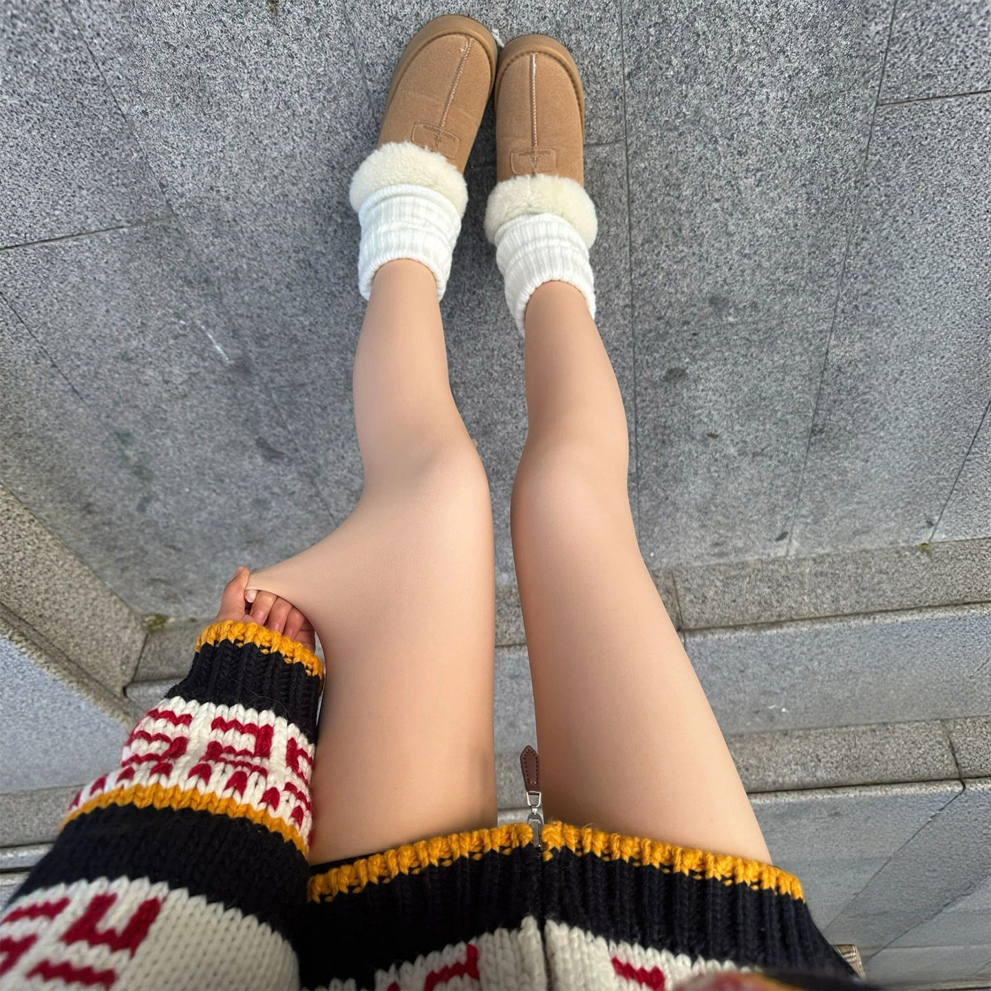 肤色光腿神器女秋冬季保暖棉裤连裤袜肉色丝袜秋裤加绒加厚打底裤