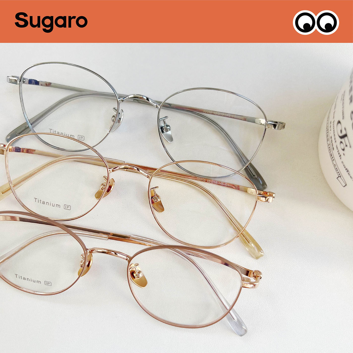 48mm经典椭圆框纯钛金属眼镜女可配高度数防蓝光防辐射小脸平光镜,ZIPPO/瑞士军刀/眼镜,定制成品光学镜,淘宝优惠券,粉丝福利购,淘宝优惠卷