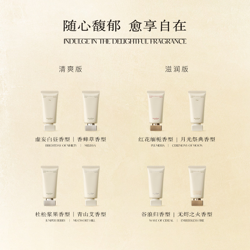 【李佳琦直播间】AM馥郁满铺植萃护手霜滋润保湿芳香护手霜伴手礼