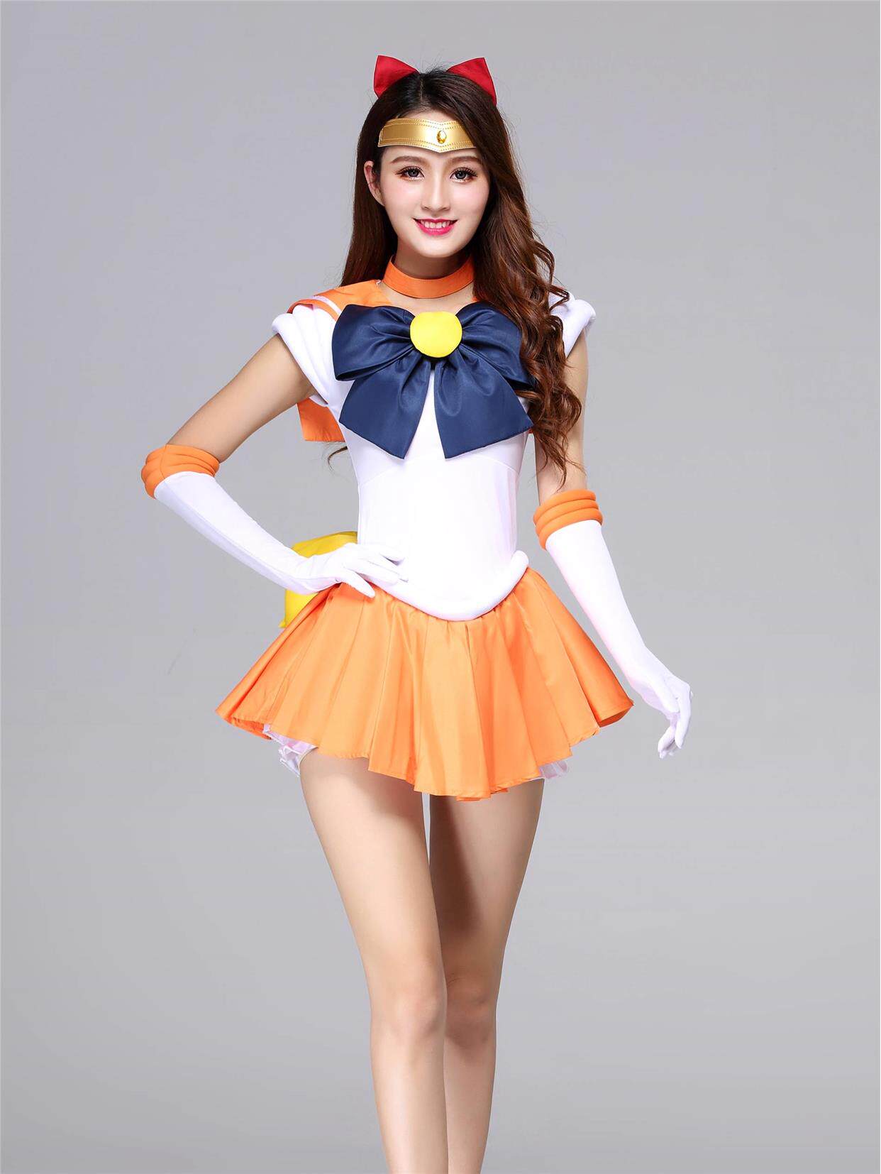 美少女战士cosplay女装水冰月cos连衣裙儿童成人动漫万圣节衣服