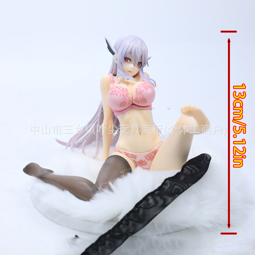 跨境魔都精兵的奴隶羽前京香内衣美手办书架桌面机箱玩具摆件