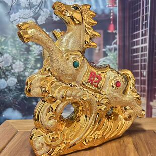 牧遥坊马到成功53度清香型白酒1500ml*1瓶 陶瓷瓶