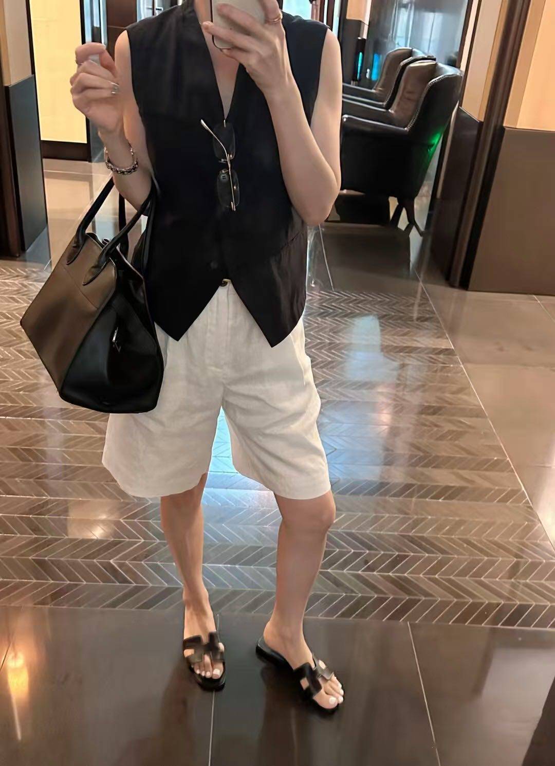 2026新款女士亚麻棉直筒宽松显瘦百搭柔软舒适透气短裤Y8650