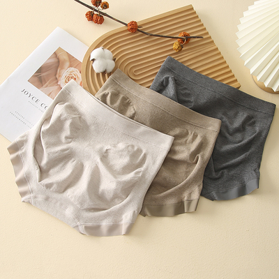 2026四季款女士内裤女高腰收腹提臀无痕包臀透气平角短裤n88867