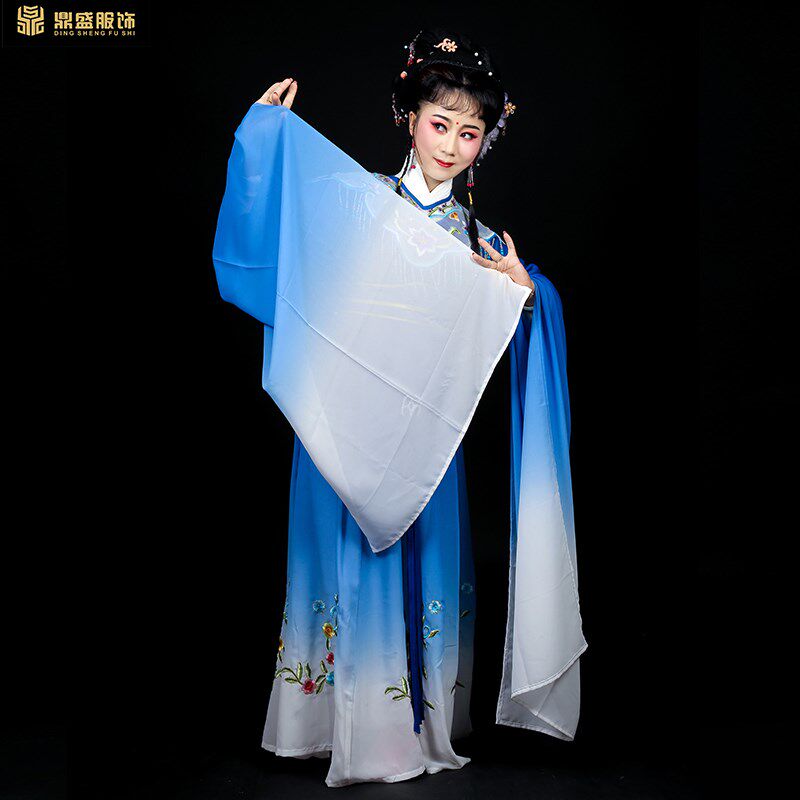 戏曲戏剧越剧g古装新款促销小旦花旦服装舞蹈七仙女服装宫女装