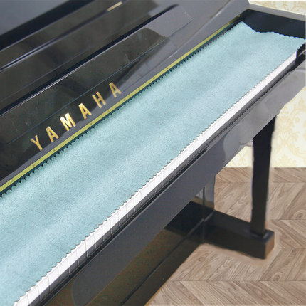 高端轻奢现代钢琴键盘披盖布，简约免洗盖巾防尘布，北欧琴键防尘