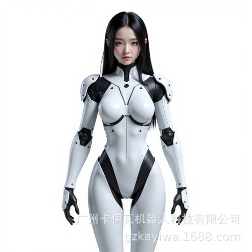 仿生人形智能讲解接待引领迎宾机器人仿真面部表情肢体动作前台接