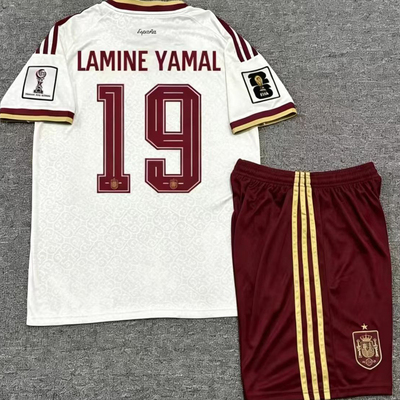2026 Spain LAMINE YAMAL  Football Soccer Jersey Men Kids kit
