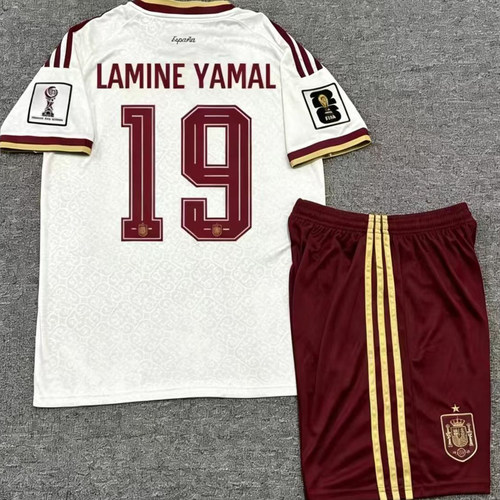 2026 Spain LAMINE YAMAL  Football Soccer Jersey Men Kids kit