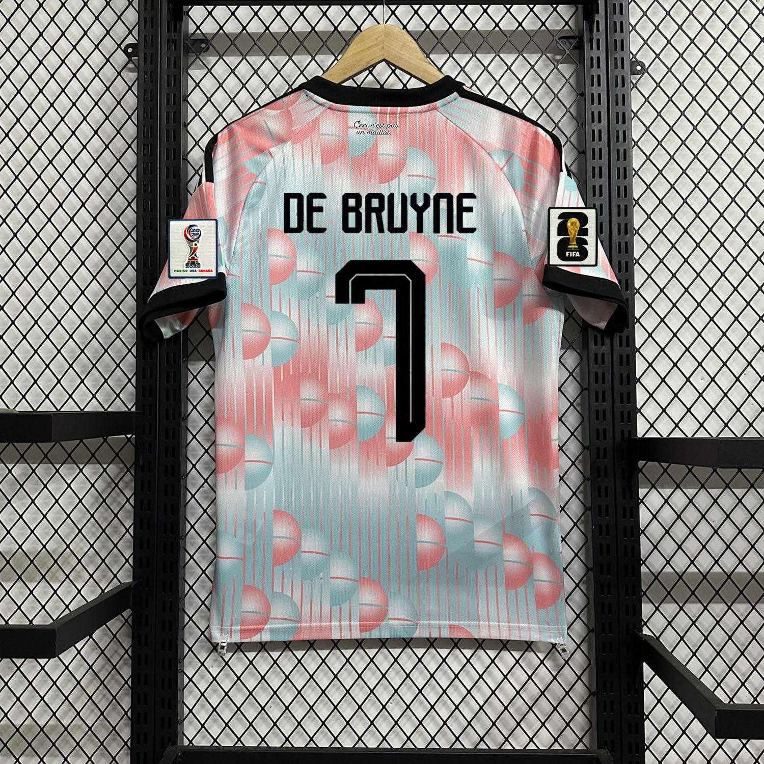 2026 Belgium World Cup away DE BRUYNE LUKAKU soccer Jersey