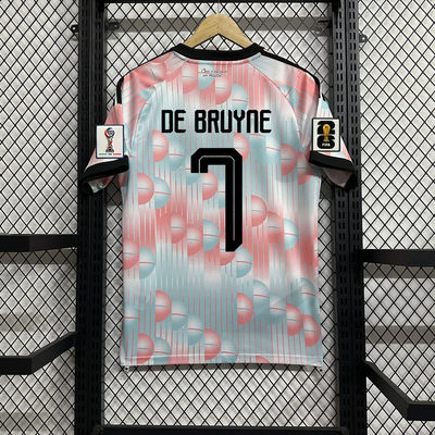 2026 Belgium World Cup away DE BRUYNE LUKAKU soccer Jersey