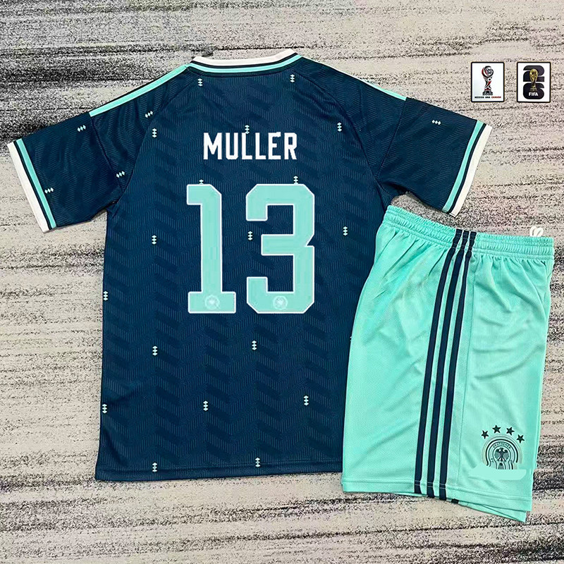 Germany jersey kids kit 2026 WIRTZ MULLER soccer jersey