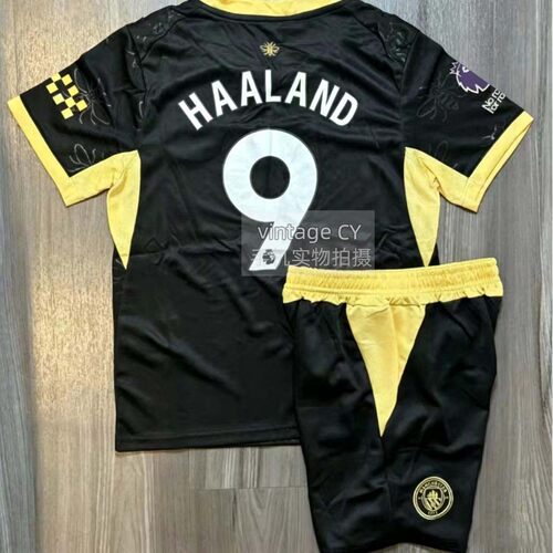 26 27 Manchester City Jersey kids kit haaland enzo cherki