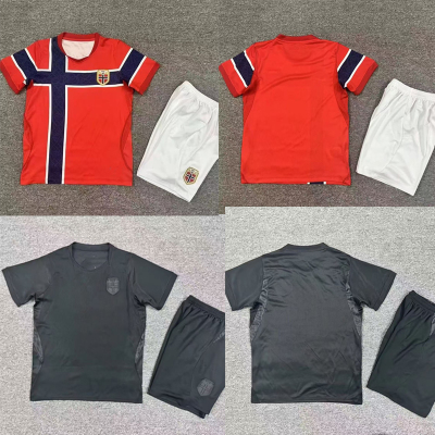 Norway 2026 World Cup home and away soccer Jersey Kids