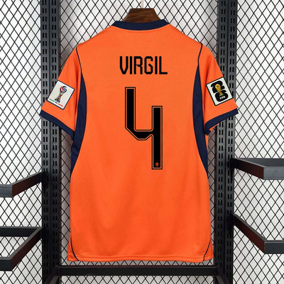 2026 Netherlands World cup home VIRGIL MEMPHIS jersey