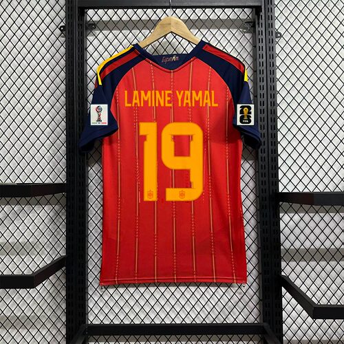 2026 Spain World Cup home away LAMINE YAMAL football jersey