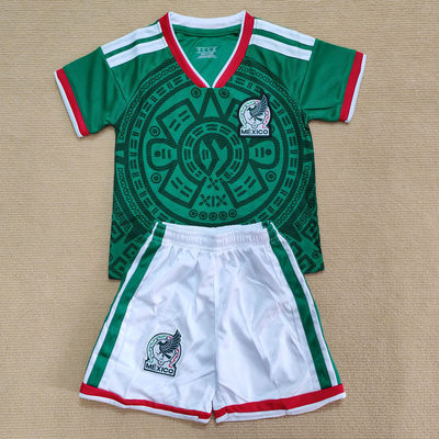 Mexico 2026 World Cup home and away soccer Jersey Kids