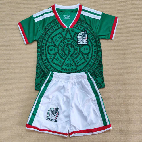 Mexico 2026 World Cup home and away soccer Jersey Kids