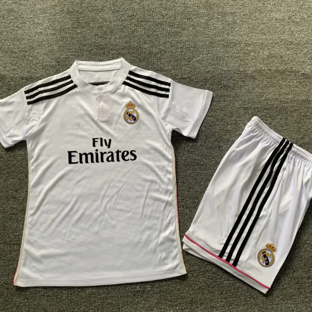 Retro 1415 Real Madrid RONALDO BALE Kids kit Classic Jersey